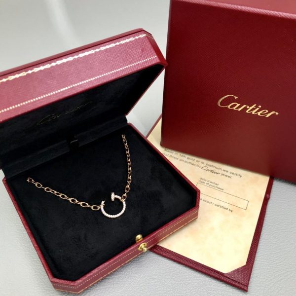 réplica,joyas,joyería,1:1,replica,fake,lujo,barato Collar con forma de panqueque de gypsophila LOVE de Cartier