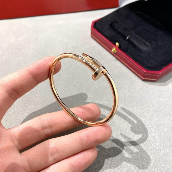 réplica,joyas,joyería,1:1,replica,fake,lujo,barato Pulsera de uñas Cartier sin diamantes