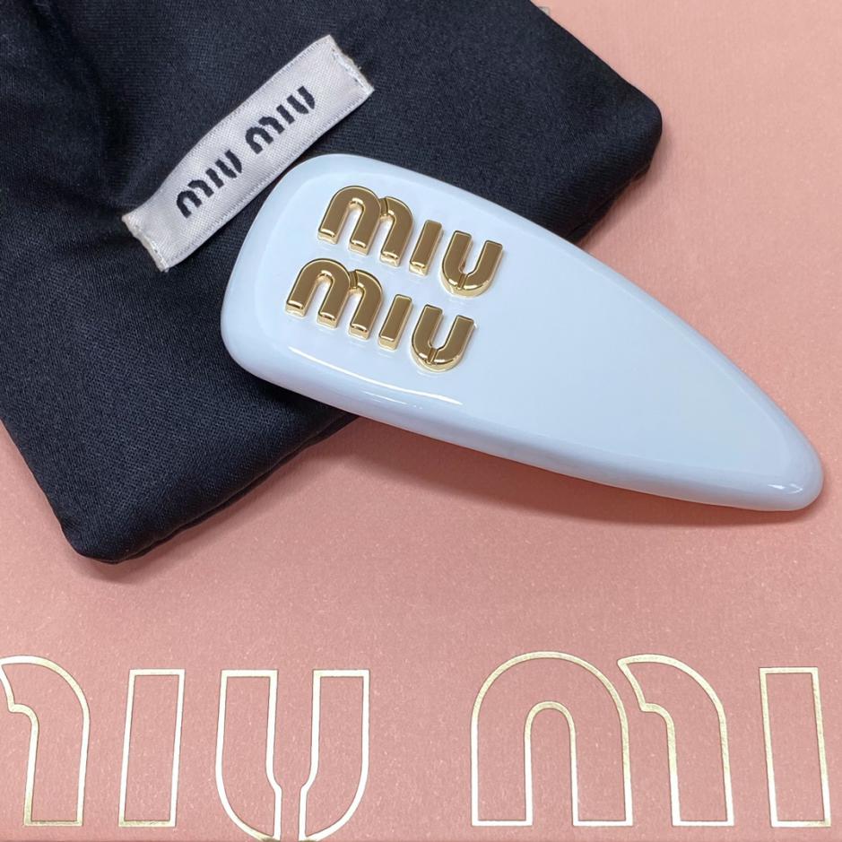 réplica,joyas,joyería,1:1,replica,fake,lujo,barato Pasador de pelo caramelo Miu Miu