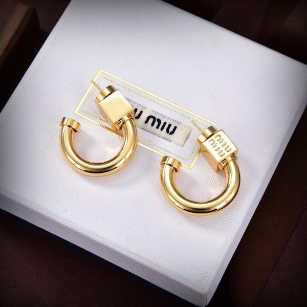 réplica,joyas,joyería,1:1,replica,fake,lujo,barato Pasador para el pelo con gota de aceite de Miu Miu