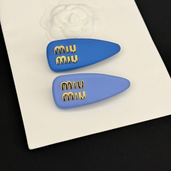 réplica,joyas,joyería,1:1,replica,fake,lujo,barato Pasador de pelo caramelo Miu Miu