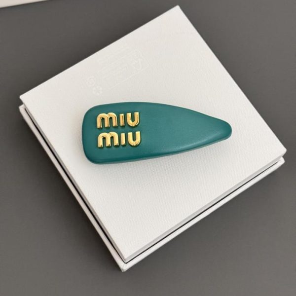 réplica,joyas,joyería,1:1,replica,fake,lujo,barato Pasador de pelo caramelo Miu Miu