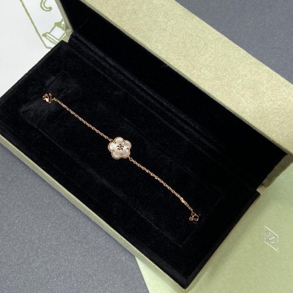 réplica,joyas,joyería,1:1,replica,fake,lujo,barato [Edición superior] Van Cleef & Arpels ¡Serie de primavera afortunada! suéter mariquita cadena larga