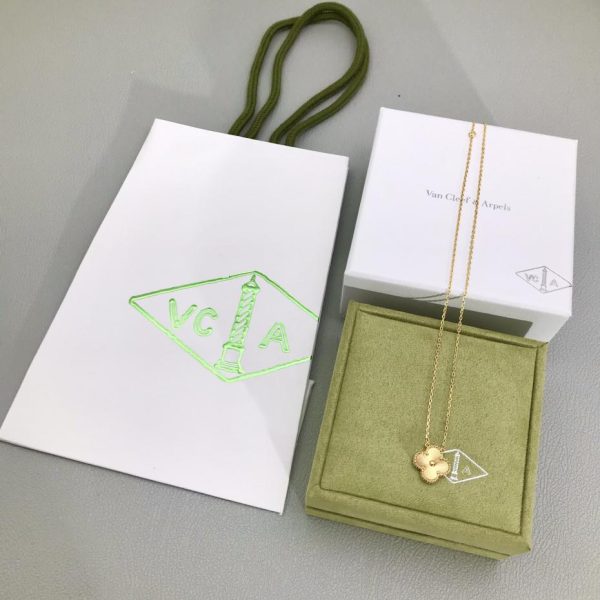réplica,joyas,joyería,1:1,replica,fake,lujo,barato [Edición superior] Van Cleef & Arpels VCA láser dorado de cinco tonos