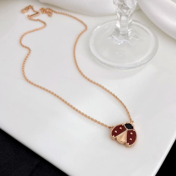réplica,joyas,joyería,1:1,replica,fake,lujo,barato [Versión Premium] Van Cleef & Arpels Versión pequeña Flor navideña: nácar