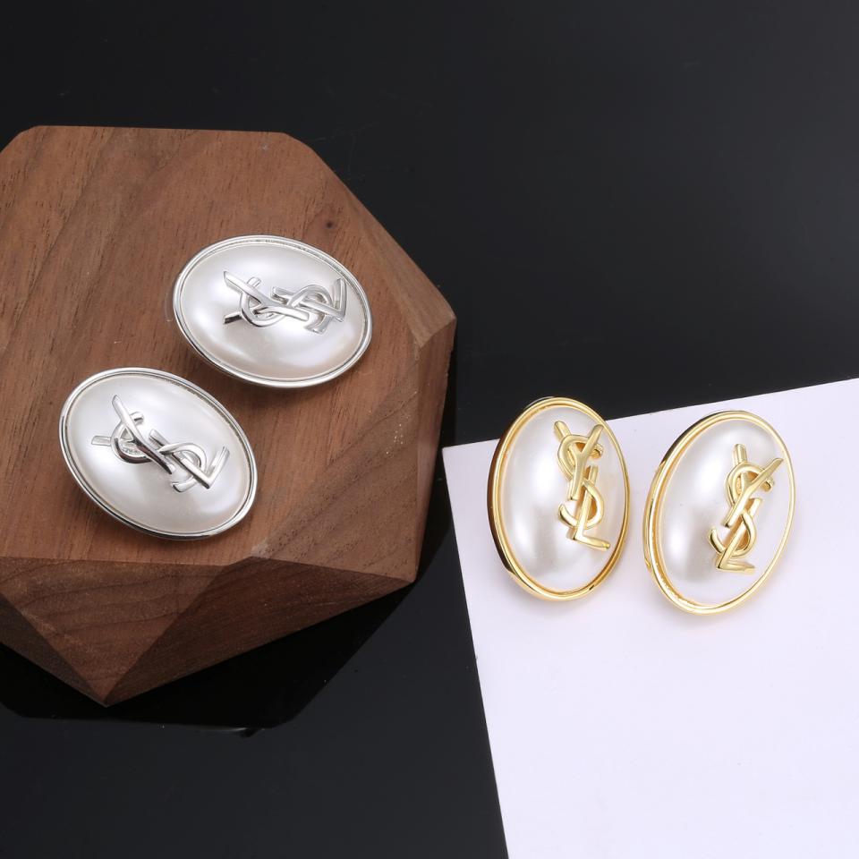 réplica,joyas,joyería,1:1,replica,fake,lujo,barato Pendientes YSL