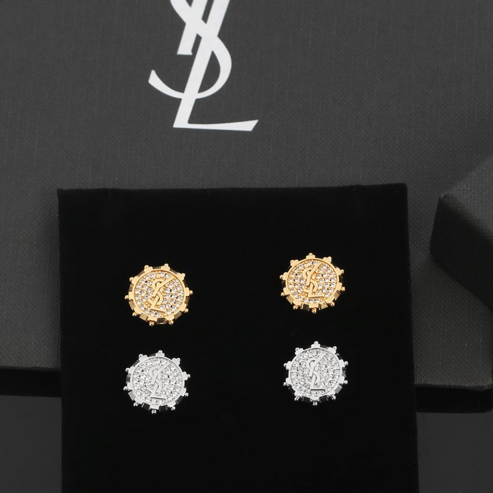 réplica,joyas,joyería,1:1,replica,fake,lujo,barato Pendientes YSL