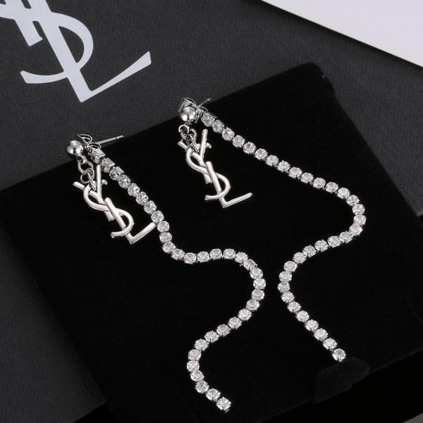 réplica,joyas,joyería,1:1,replica,fake,lujo,barato Pendientes YSL