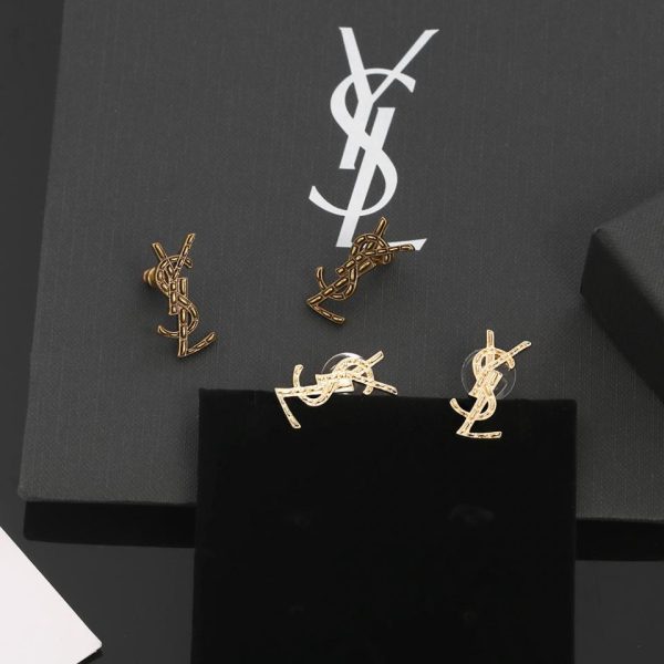 réplica,joyas,joyería,1:1,replica,fake,lujo,barato Pendientes YSL