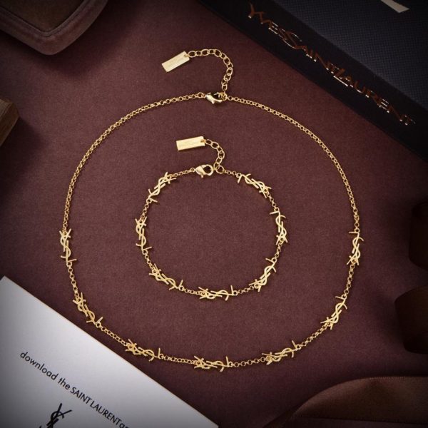 réplica,joyas,joyería,1:1,replica,fake,lujo,barato pulsera YSL