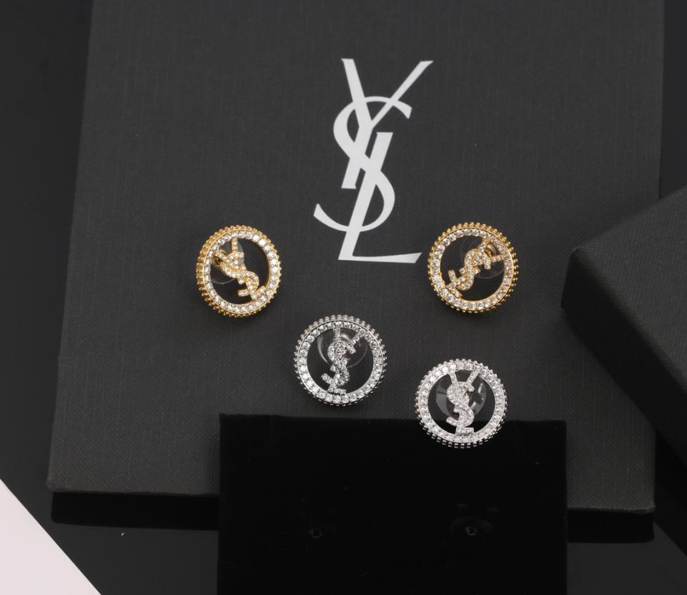 réplica,joyas,joyería,1:1,replica,fake,lujo,barato réplica,joyas,joyería,1:1,replica,fake,lujo,barato Pendientes YSL lujo clásico
