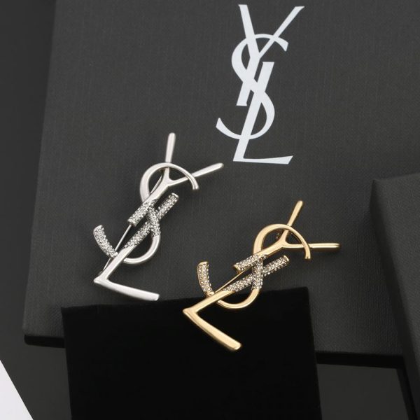 réplica,joyas,joyería,1:1,replica,fake,lujo,barato broche YSL