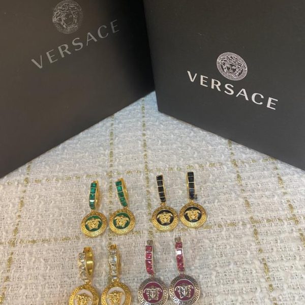 réplica,joyas,joyería,1:1,replica,fake,lujo,barato Versace últimos pendientes
