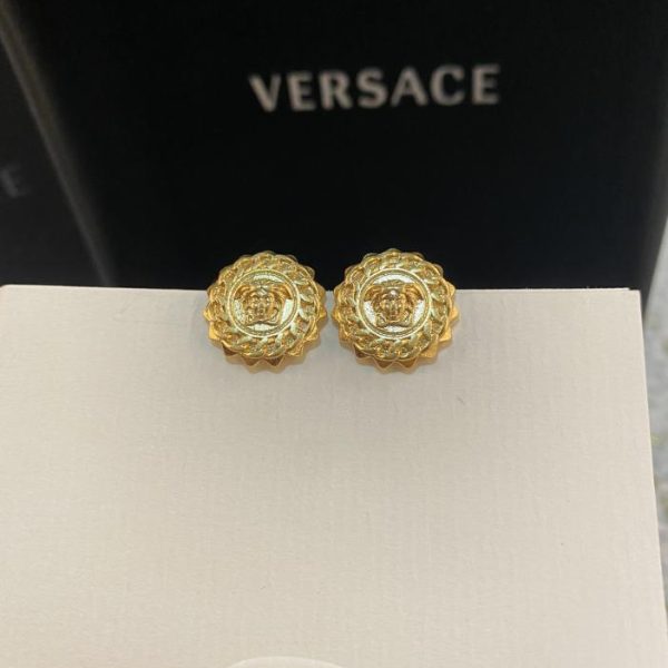 réplica,joyas,joyería,1:1,replica,fake,lujo,barato Versace últimos pendientes