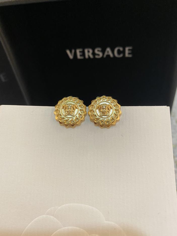 réplica,joyas,joyería,1:1,replica,fake,lujo,barato Versace últimos pendientes