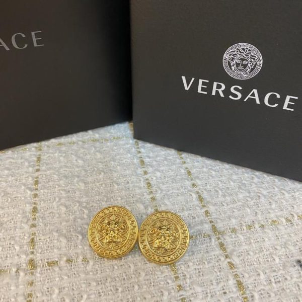 réplica,joyas,joyería,1:1,replica,fake,lujo,barato Versace últimos pendientes