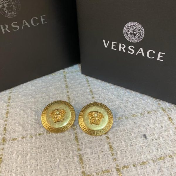 réplica,joyas,joyería,1:1,replica,fake,lujo,barato Versace últimos pendientes