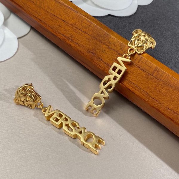 réplica,joyas,joyería,1:1,replica,fake,lujo,barato Pendientes Versace Beauty Head