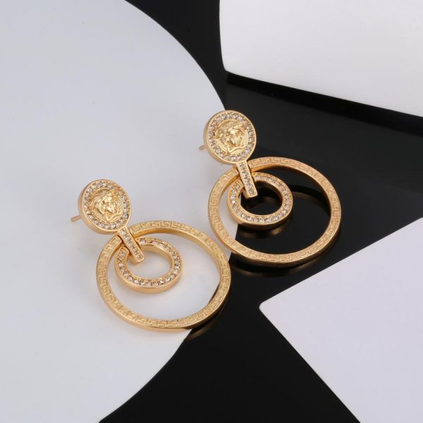 réplica,joyas,joyería,1:1,replica,fake,lujo,barato Pendientes Versace