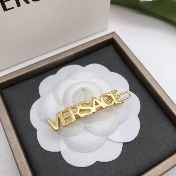 réplica,joyas,joyería,1:1,replica,fake,lujo,barato pasador de pelo Versace