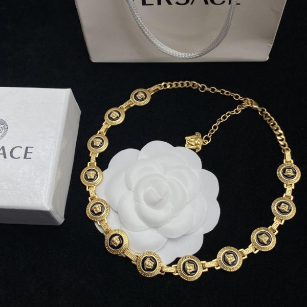 réplica,joyas,joyería,1:1,replica,fake,lujo,barato Versace nuevo collar