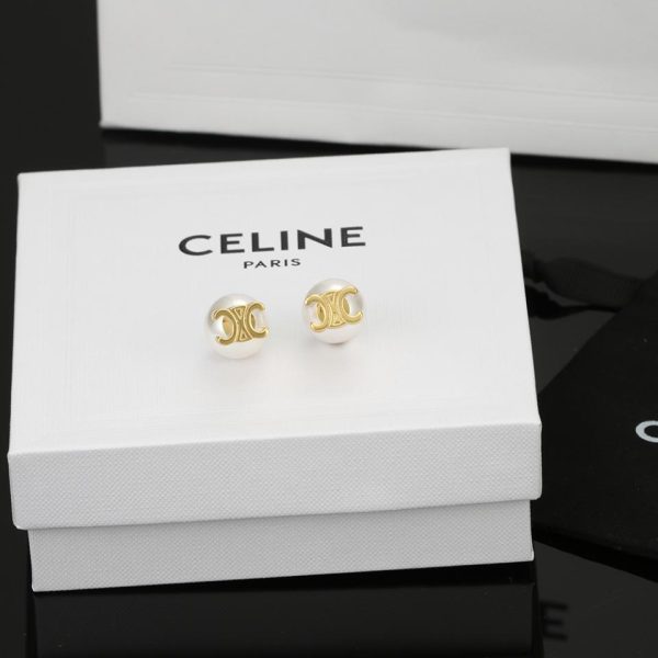 réplica,joyas,joyería,1:1,replica,fake,lujo,barato Pendientes Celine