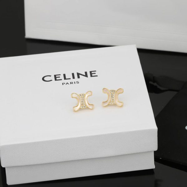 réplica,joyas,joyería,1:1,replica,fake,lujo,barato Pendientes nuevos Celine