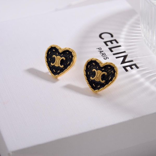 réplica,joyas,joyería,1:1,replica,fake,lujo,barato Pendientes nuevos Celine