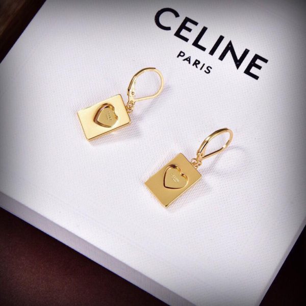 réplica,joyas,joyería,1:1,replica,fake,lujo,barato Pendientes nuevos Celine