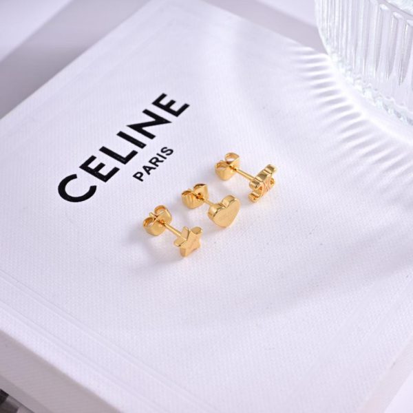 réplica,joyas,joyería,1:1,replica,fake,lujo,barato Pendientes nuevos Celine