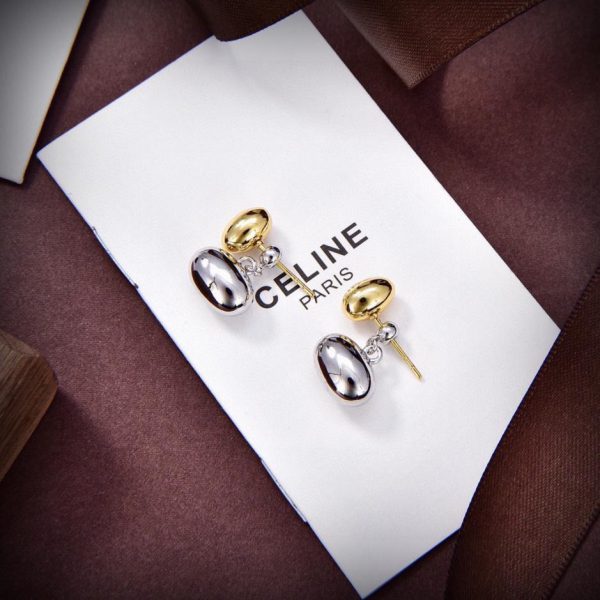 réplica,joyas,joyería,1:1,replica,fake,lujo,barato Pendientes nuevos Celine