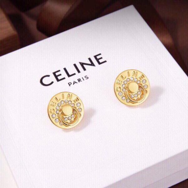 réplica,joyas,joyería,1:1,replica,fake,lujo,barato Pendientes nuevos Celine