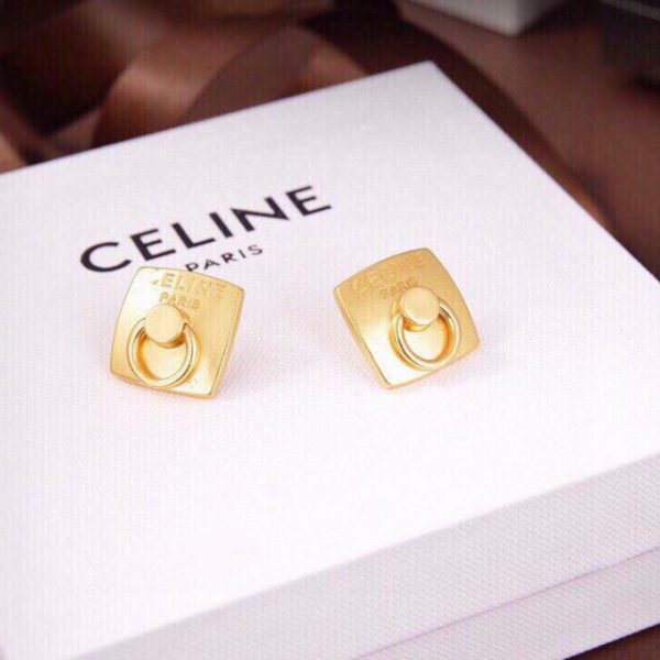 réplica,joyas,joyería,1:1,replica,fake,lujo,barato Pendientes nuevos Celine