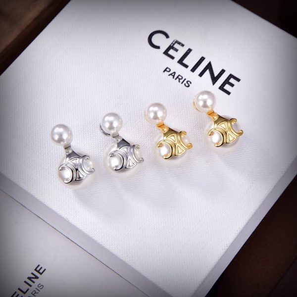 réplica,joyas,joyería,1:1,replica,fake,lujo,barato Pendientes nuevos Celine