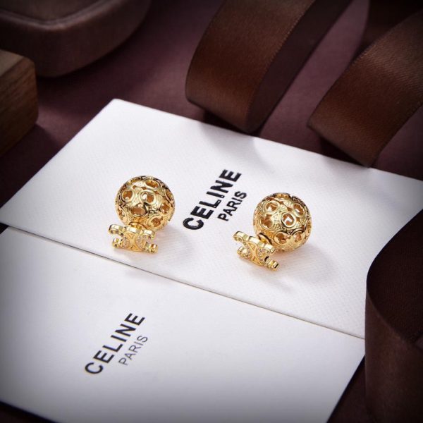 réplica,joyas,joyería,1:1,replica,fake,lujo,barato Pendientes nuevos Celine