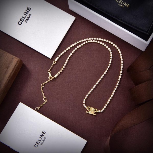 réplica,joyas,joyería,1:1,replica,fake,lujo,barato Nueva cadena de productos Celine