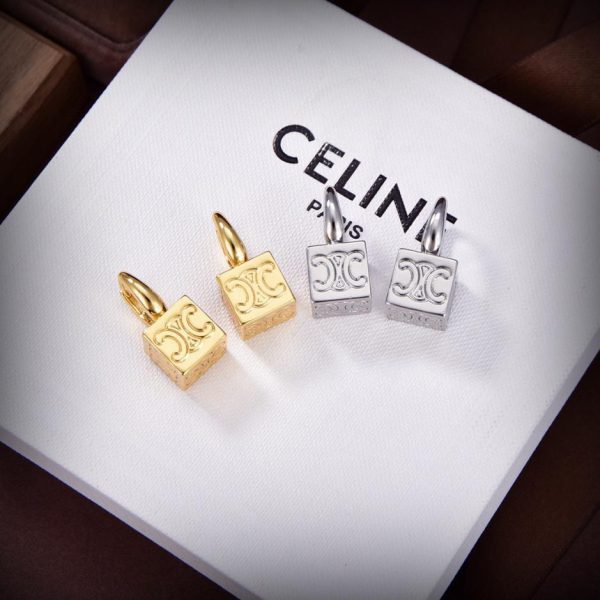 réplica,joyas,joyería,1:1,replica,fake,lujo,barato Pendientes nuevos Celine
