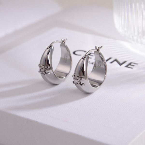 réplica,joyas,joyería,1:1,replica,fake,lujo,barato Pendientes nuevos Celine