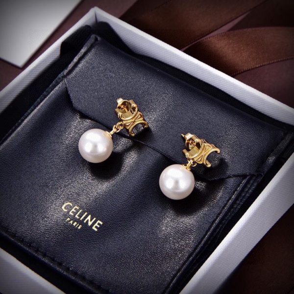 réplica,joyas,joyería,1:1,replica,fake,lujo,barato Pendientes nuevos Celine