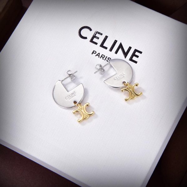 réplica,joyas,joyería,1:1,replica,fake,lujo,barato Pendientes nuevos Celine