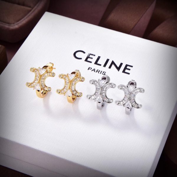 réplica,joyas,joyería,1:1,replica,fake,lujo,barato Pendientes nuevos Celine