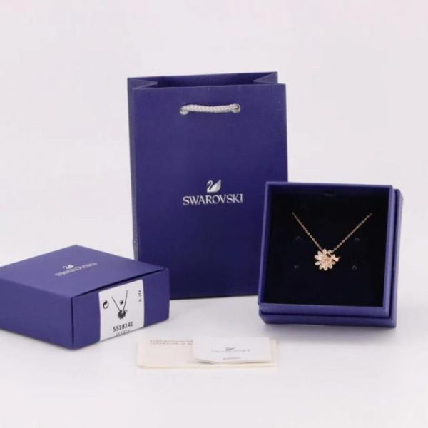 réplica,joyas,joyería,1:1,replica,fake,lujo,barato collar de clavícula swarovski
