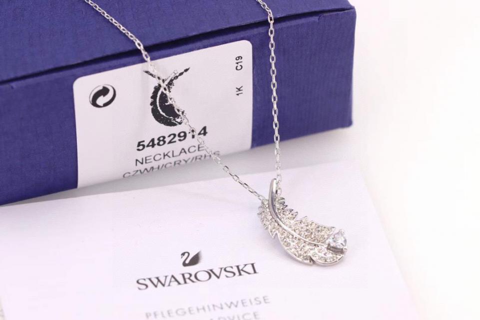réplica,joyas,joyería,1:1,replica,fake,lujo,barato Collar de clavícula Swarovski