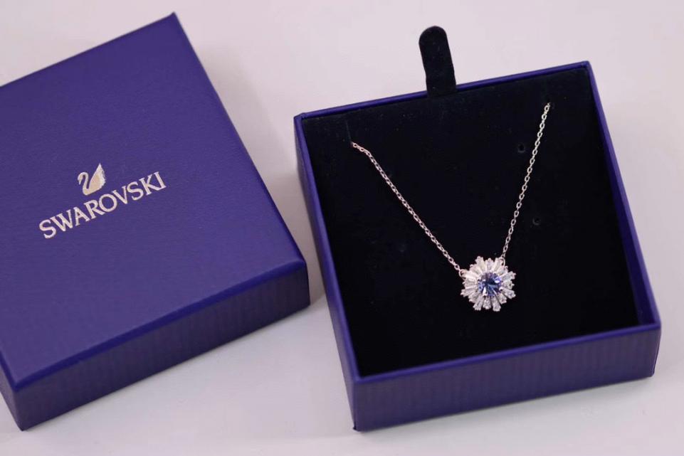 réplica,joyas,joyería,1:1,replica,fake,lujo,barato Collar de clavícula Swarovski