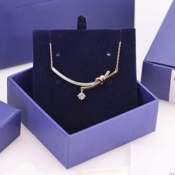 réplica,joyas,joyería,1:1,replica,fake,lujo,barato Collares Swarovski para hombre y mujer.