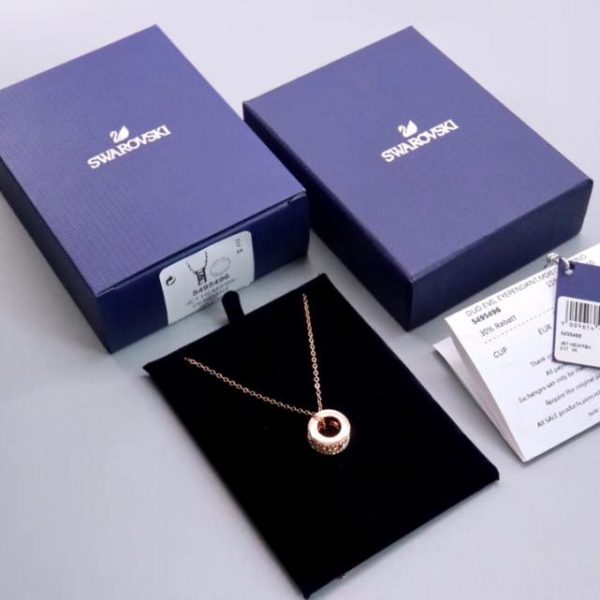 réplica,joyas,joyería,1:1,replica,fake,lujo,barato Collares Swarovski para hombre y mujer.