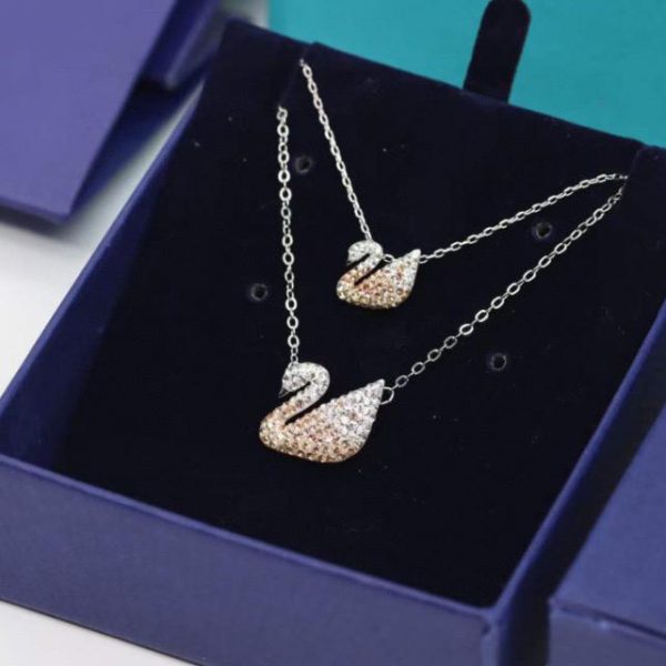 réplica,joyas,joyería,1:1,replica,fake,lujo,barato collar de clavícula swarovski
