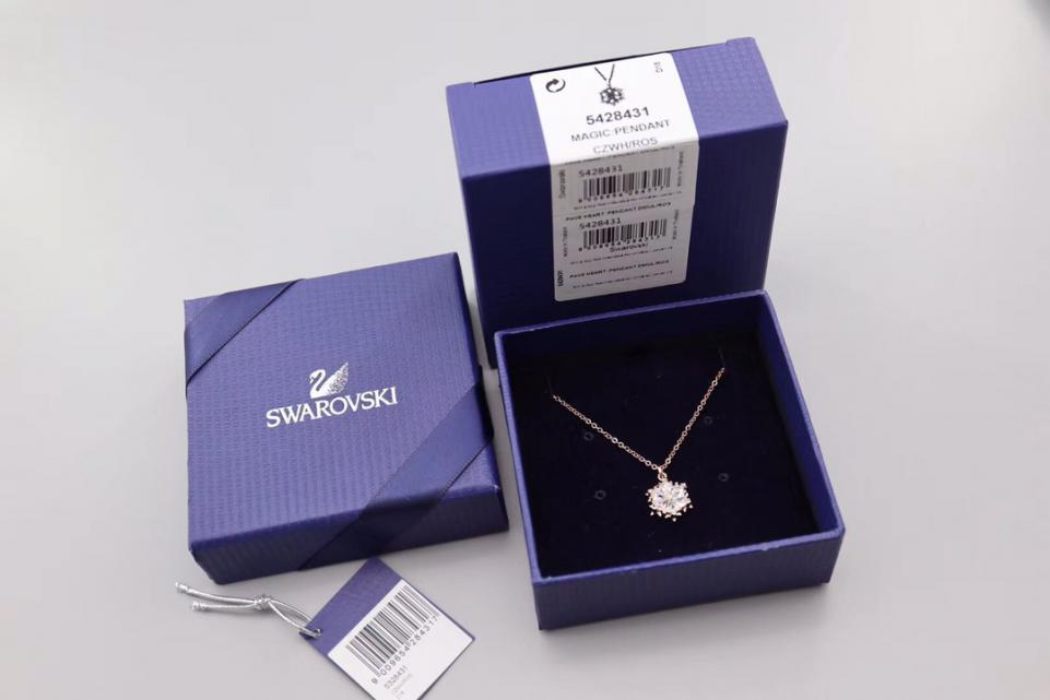 réplica,joyas,joyería,1:1,replica,fake,lujo,barato réplica,joyas,joyería,1:1,replica,fake,lujo,barato Cadena de clavícula con cadena Swarovski