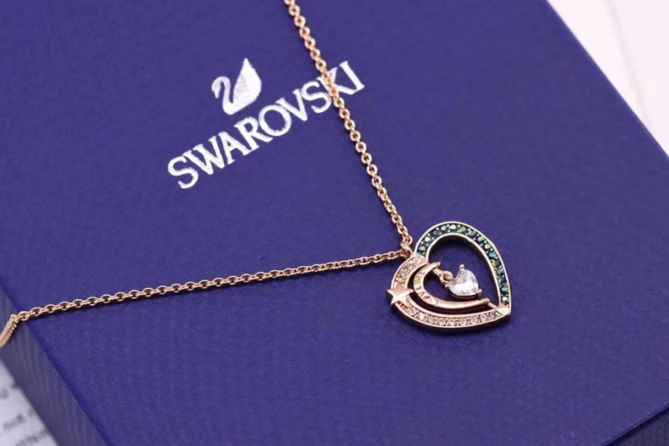 réplica,joyas,joyería,1:1,replica,fake,lujo,barato réplica,joyas,joyería,1:1,replica,fake,lujo,barato Collar de clavícula Swarovski