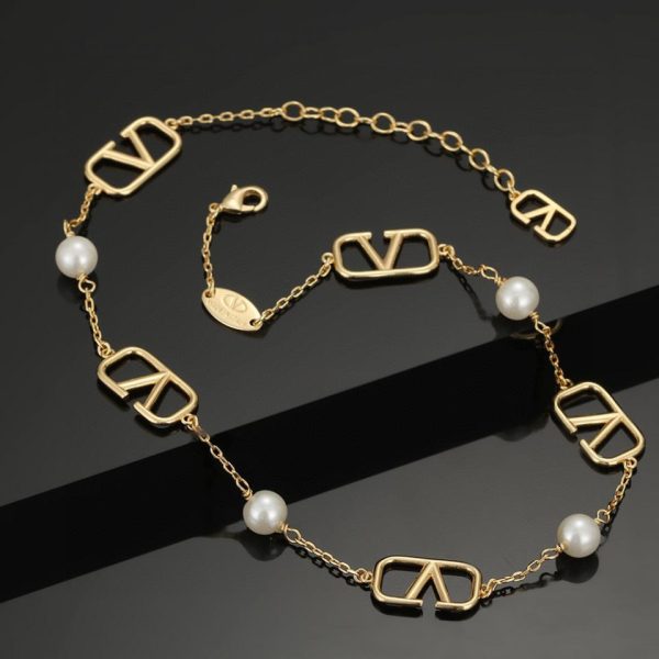 réplica,joyas,joyería,1:1,replica,fake,lujo,barato Pendientes de perlas Valentino